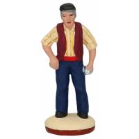 Santon Gateau 7 Cm Petanquespeler N° 1 