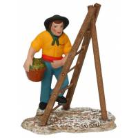 Santon Gateau 7 Cm Ramasseur D'olives