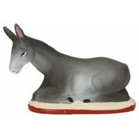 Santon Gateau 7 Cm Âne Couché