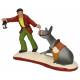 Santon Gateau 7 Cm Man Met Ezel 