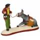 Santon Gateau 7 Cm Man Met Ezel 