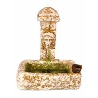 Santon Gateau Fontaine Ventoux 13.5 X 11 Cm
