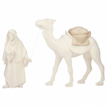 Bagage Pour Chameau pour personnages de crèche de 16 cm bois naturel