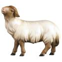 Mouton tete noire : crèche de Noël en bois Komet 12 cm