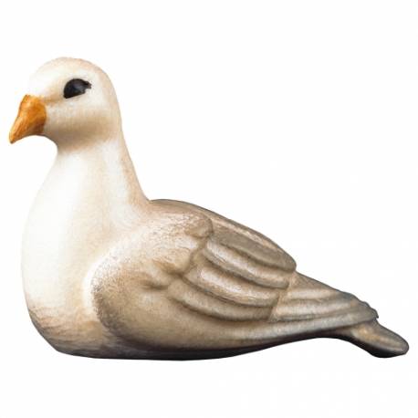 Colombe : crèche de Noël en bois Ulrich 15 cm
