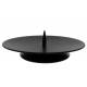 Bougeoir - Diam 8 cm - Noir