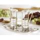 Burettes Metal + Verre D 3.6, H 10.5 Argente