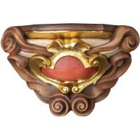 Socle Mural pour statue de 40 cm Baroque Couleur