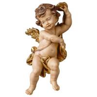 Houtsnijwerk Engel/Sliert 15 Cm / Gekleurd 