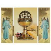 Triptyque 13 X H09 cm - Communion