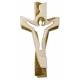 Croix De La Passion En Bois Sculpte 23Cm Or