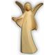 Ange En Bois Sculpte 8 Cm Alabaster