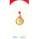 Médaille Or 9 Crts - Banneux - 12 mm