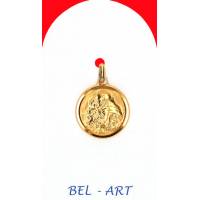 Médaille Or 9 Crts - St Antoine - 16 mm