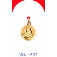 Médaille Or 9 Crts - Ange - 16 mm