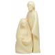 Bois Sculpte Ste Famille - 12 Cm - Frêne -2 Pieces
