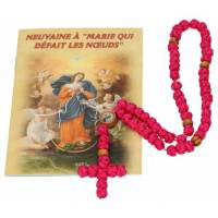 Chapelet Marie qui ... noeuds + Livret de Neuvaine