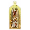 Tandencollier / Kinderen - Echte Amber+ Frans Gebed + Med H. Apollonia 