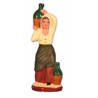 Santon Gateau 7 Cm Femme aux cruches