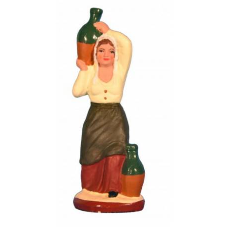 Santon Gateau 7 Cm Femme aux cruches