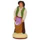 Santon Gateau 7 Cm Homme A La Lavande