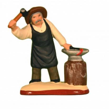 Santon Gateau 7 Cm Forgeron