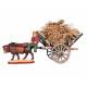 Santon Gateau 7 Cm Homme A La Charette De Foin