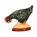 Santon Gateau 7 Cm Poule Noire