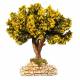 Santon Gateau Arbre Jaune