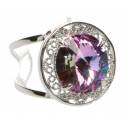 Ring Swarovsky Tanzanite 