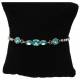 Bracelet Aquamarine Swarovski