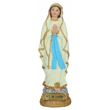 Statue 15 cm - Lourdes - Lumineux