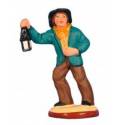 Santon Gateau 7 Cm Homme A La Lanterne