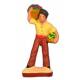 Santon Gateau 7 Cm Homme Aux Legumes