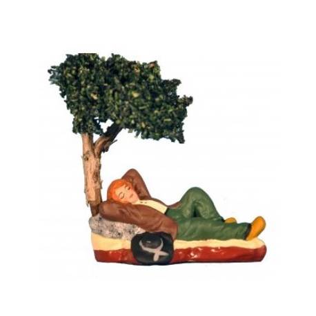 Santon Gateau 7 Cm Berger Couche