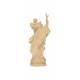 Statue en bois sculpté Saint Christophe 8 cm bois patiné
