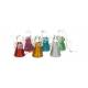 Ange 5 cm - Verre / Coul Ass - 6 / Set