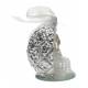 Kerstbol 8 Cm Glas - Kersttafereel-Licht 