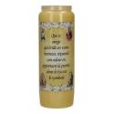 Neuvaine / jaune / parfum de lys "pureté"