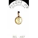 Medaille plaqué-goud - O.L.V. Biddend - 12 mm 