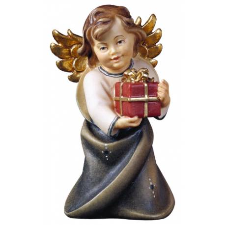 Ange Avec Cadeau 6 Cm Couleur