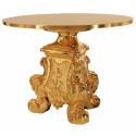Socle Métal Style Louis Xvi Diam P. 20 Cm H 14 Cm