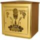 Tabernacle 25.5x25.5 Cm P 22 Cm Revetement Bois