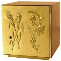 Tabernacle 20x20 Cm P 20 Cm Revetement Bois