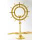 Ostensoir – Reliquaire H 56 Cm Diam Rayons 32 Cm Diam Int 14 Cm