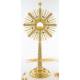 Ostensoir – Reliquaire H 90 Cm Diam Rayons 44 Cm Diam Int 9 Cm