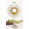 Ostensoir – Reliquaire H 40 Cm Diam Rayons 23 Cm Diam Int 8 Cm