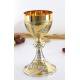 Calice H 19 Cm Diam Ouv. 10 Cm Bi-Couleur