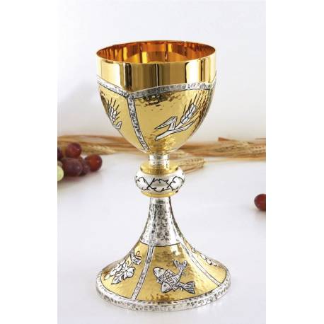 Kelk H 19 Cm Diam 10 Cm 2-Kleurig 