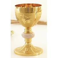 Kelk H 19 Cm Diam 10 Cm Verguld 